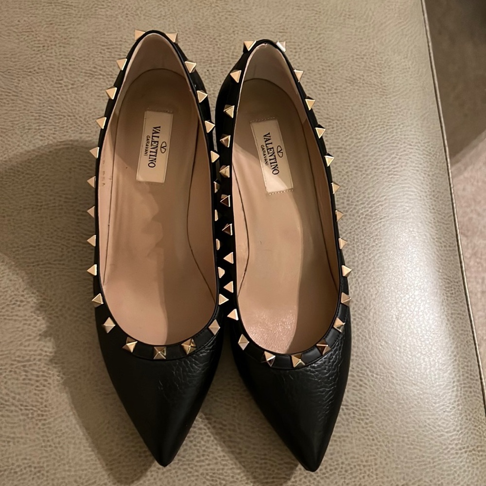 Valentino Spiked Wedges